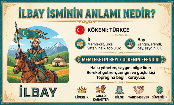 İlbay İsminin Anlamı Nedir?