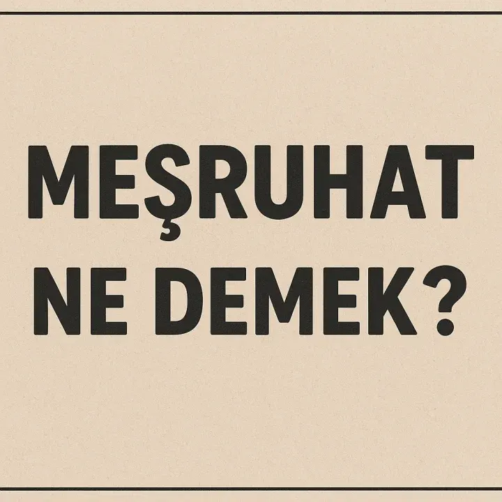 Meşruhat Ne Demek?