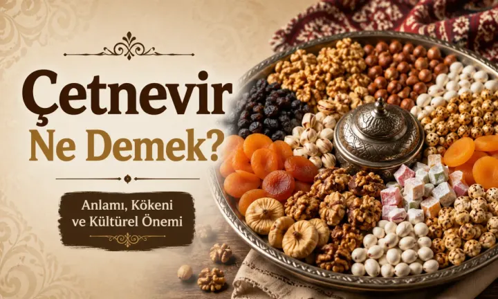 Çetnevir Ne Demek?