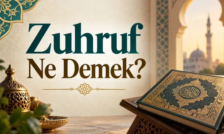 Zuhruf Ne Demek?