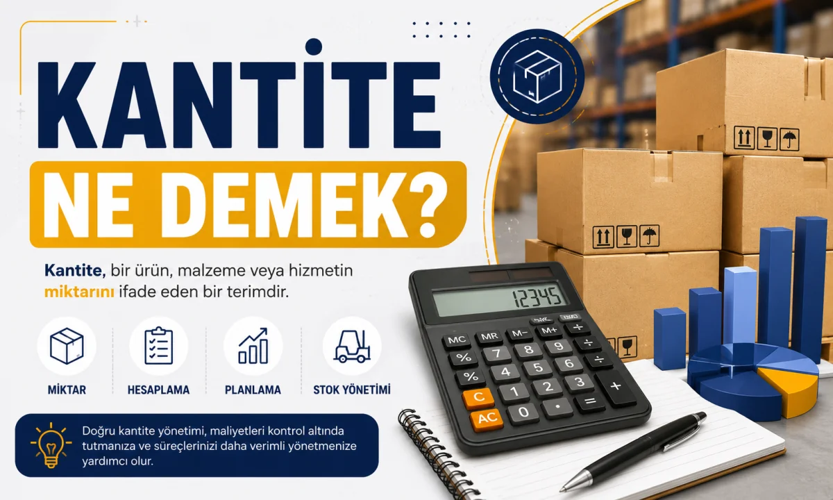 Kantite Ne Demek?