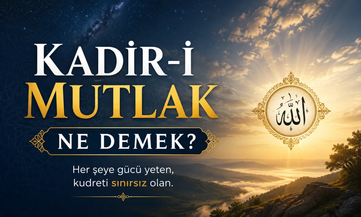 Kadir-i Mutlak Ne Demek?