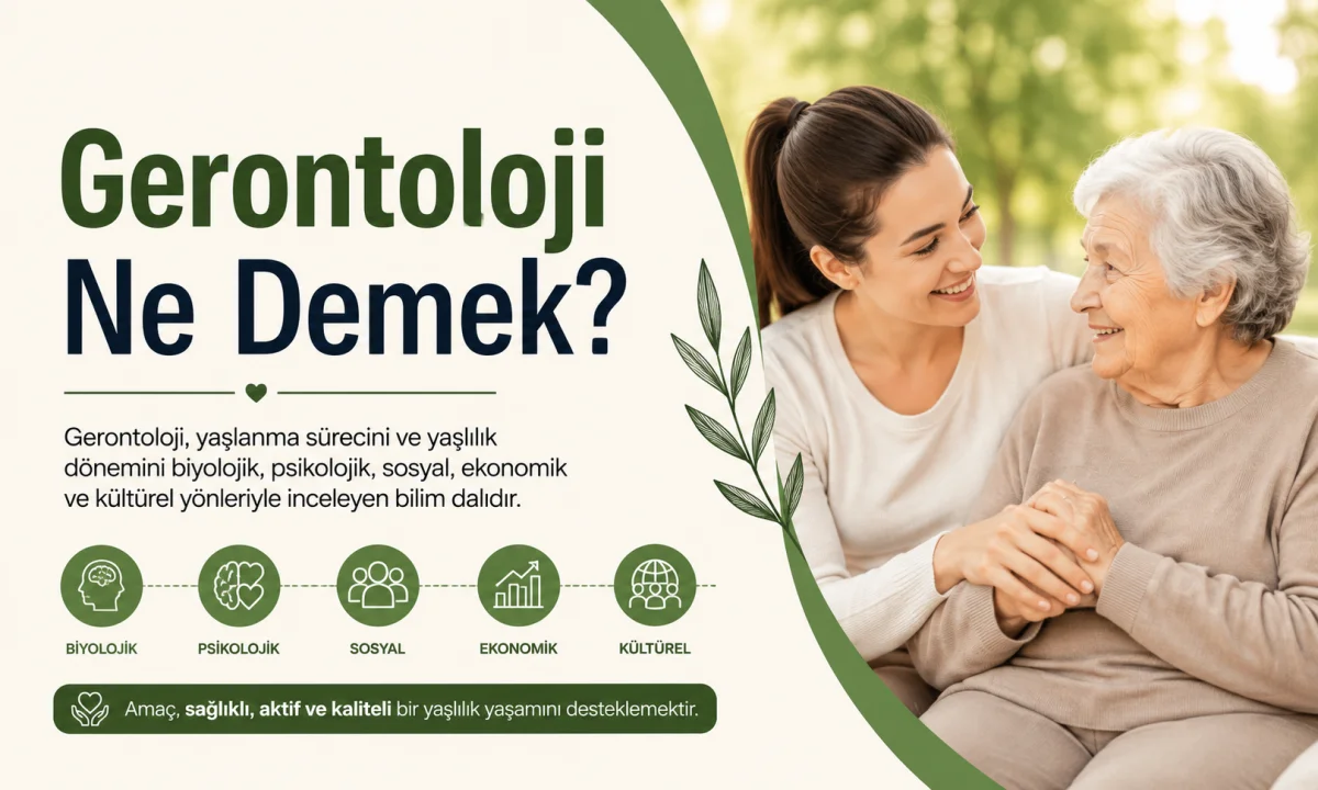Gerontoloji Ne Demek?