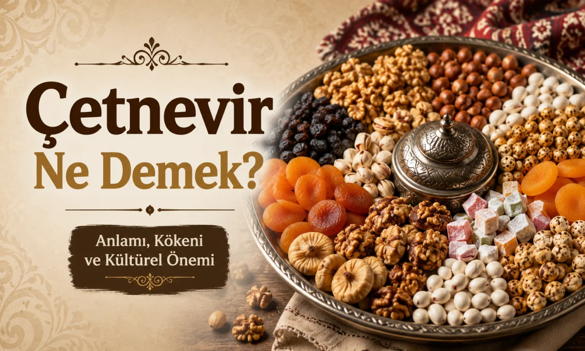 Çetnevir Ne Demek?