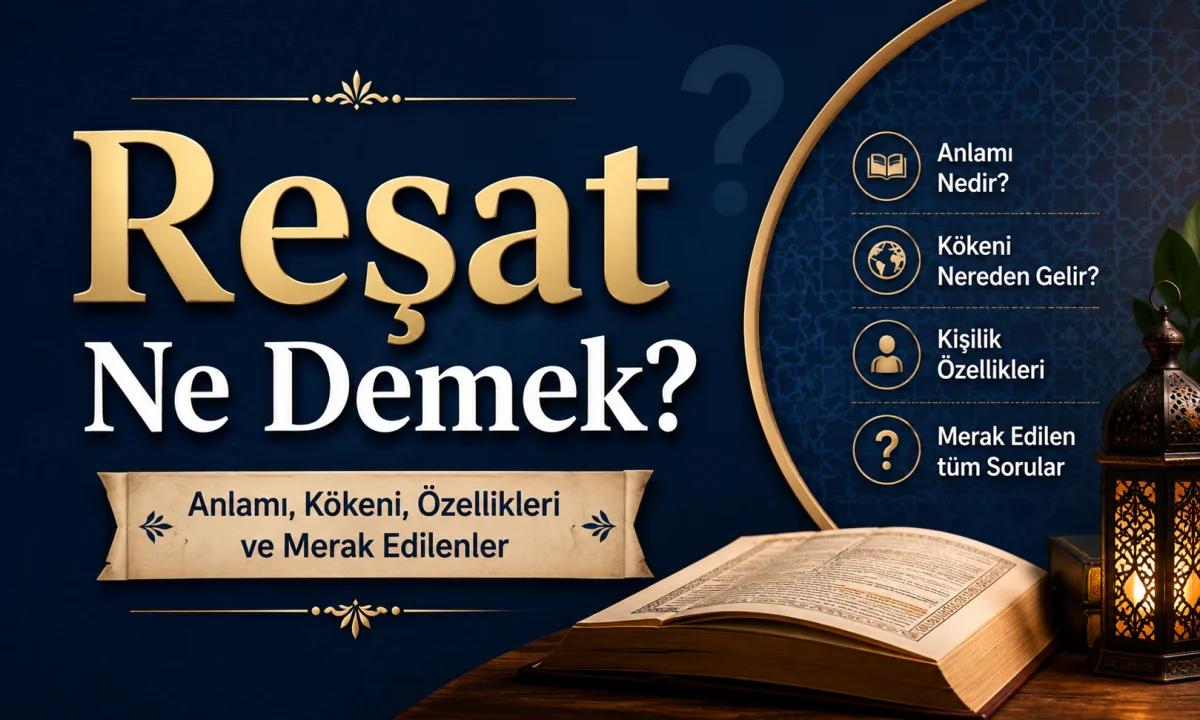 Reşat Ne Demek?