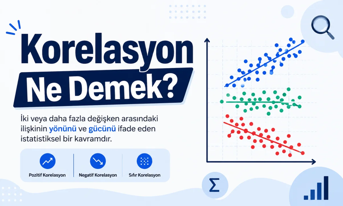 Korelasyon Ne Demek?