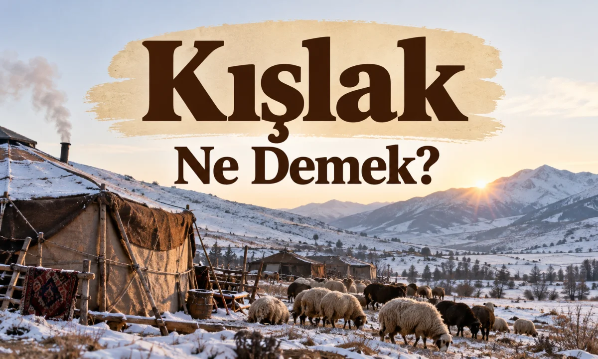 Kışlak Ne Demek?