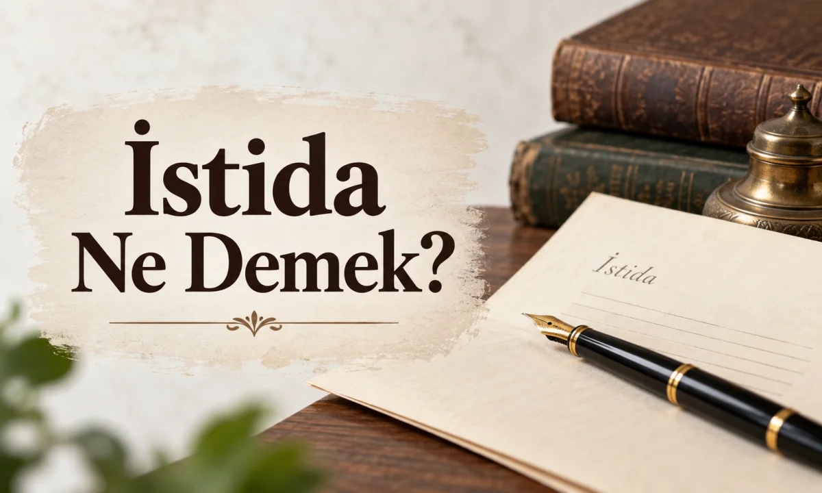 İstida Ne Demek?