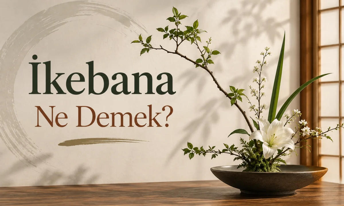 İkebana Ne Demek?