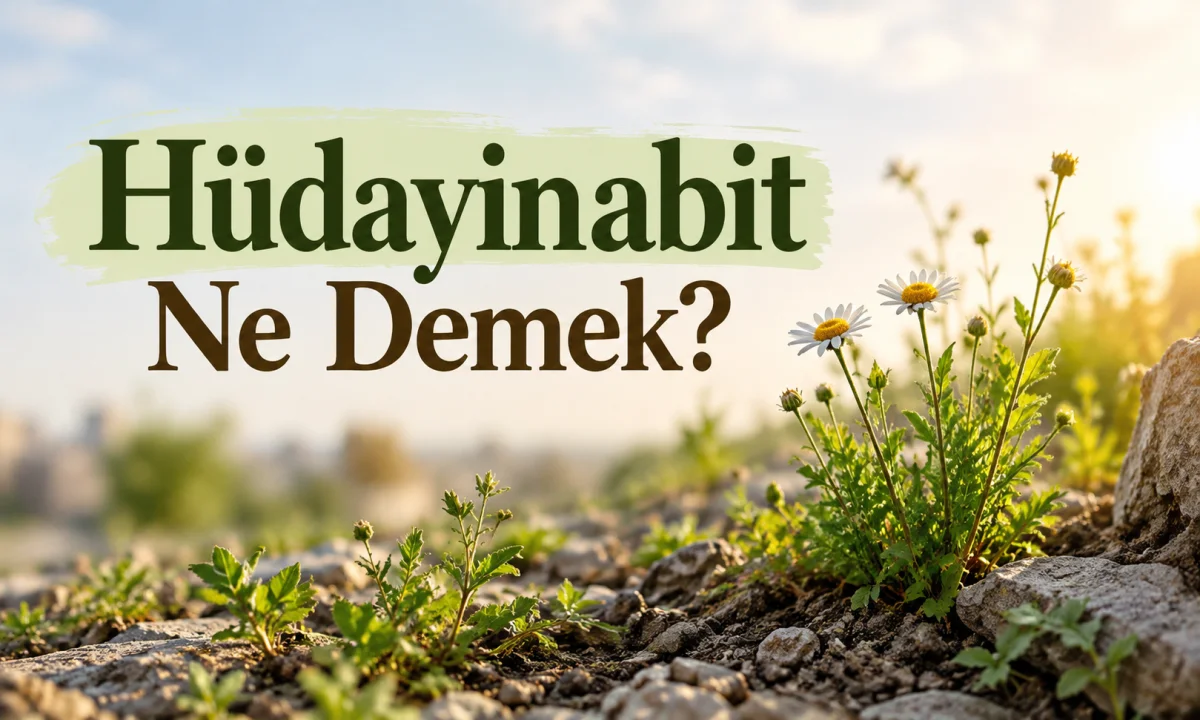 Hüdayinabit Ne Demek?