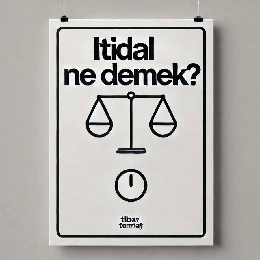 İtidal Ne Demek?