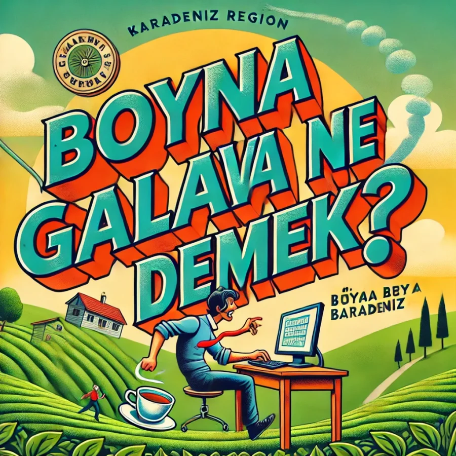 Boyna Galava Ne Demek?