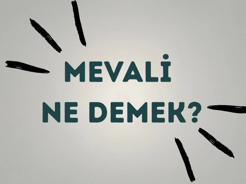 Mevali Ne Demek?