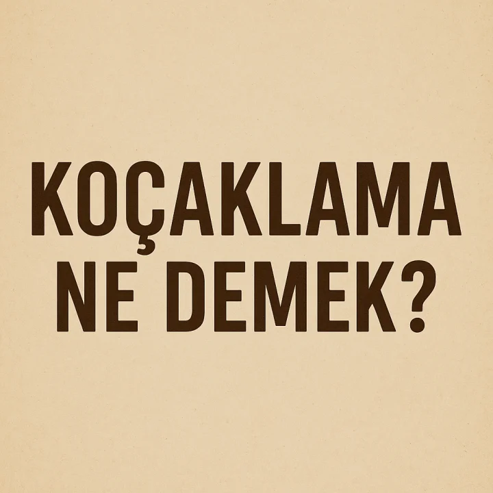 Koçaklama Ne Demek?