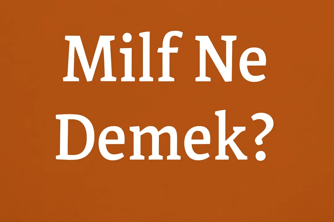 Milf Ne Demek?
