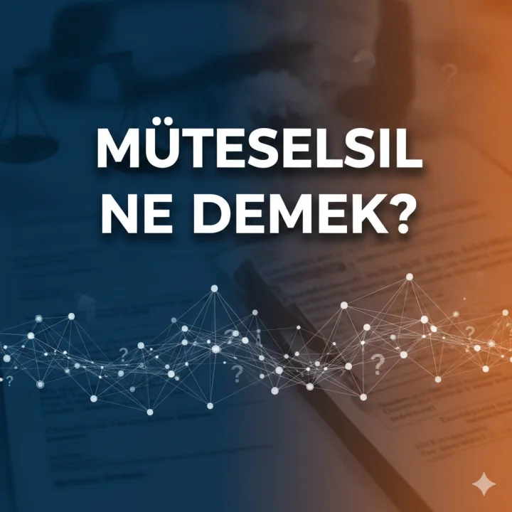 Müteselsil Ne Demek?
