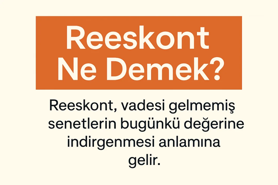 Reeskont Ne Demek?