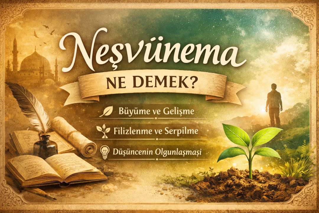 Neşvünema Ne Demek?