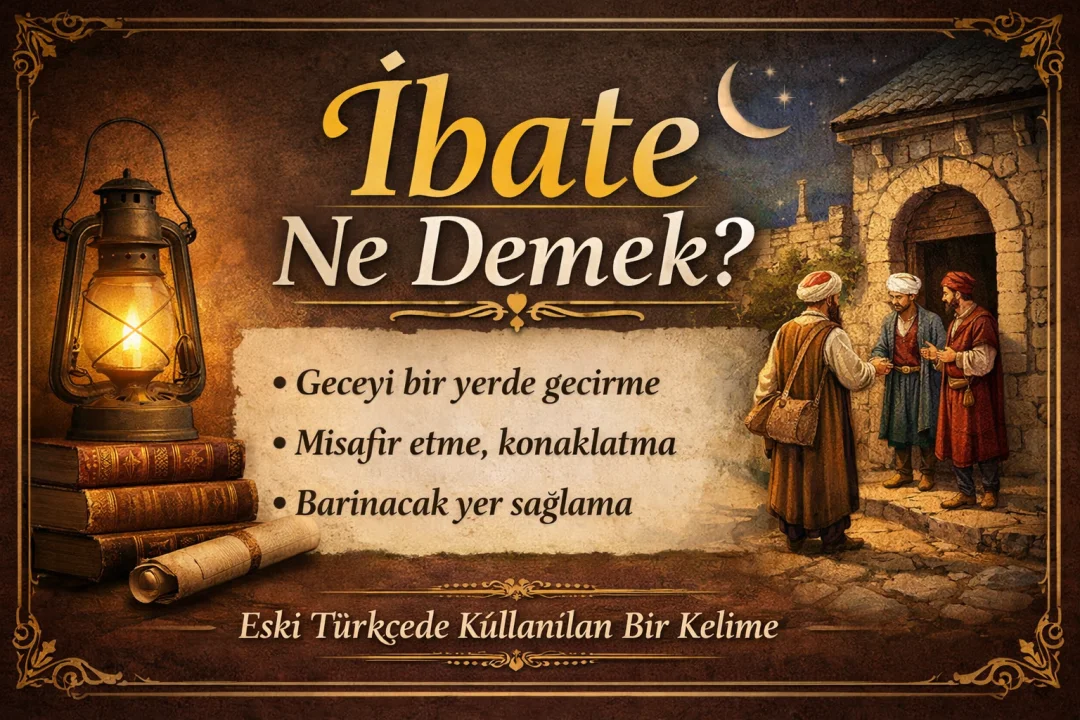 İbate Ne Demek?