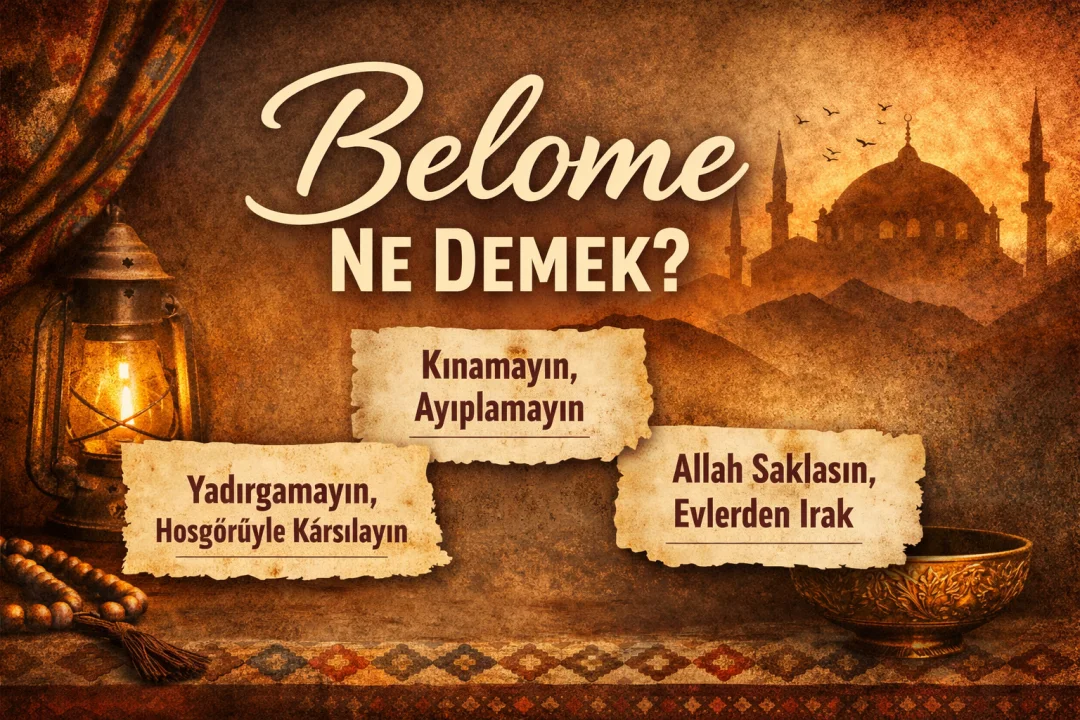 Belome Ne Demek?