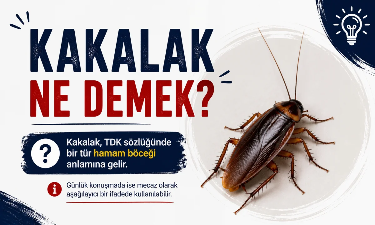Kakalak Ne Demek?