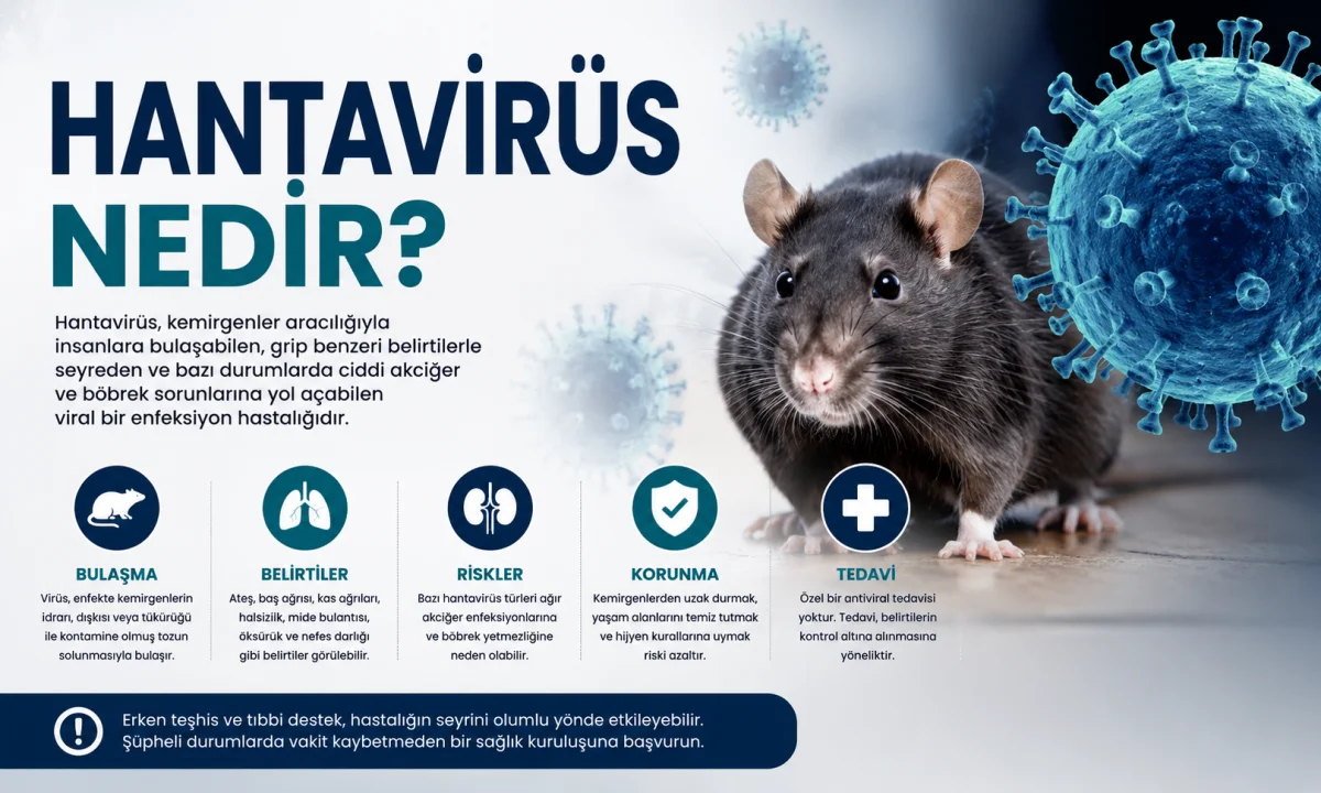 Hantavirüs Nedir? Belirtileri, Bulaşma Yolları ve Korunma Yöntemleri