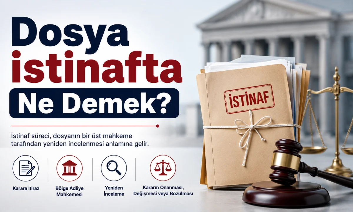Dosya İstinafta Ne Demek?