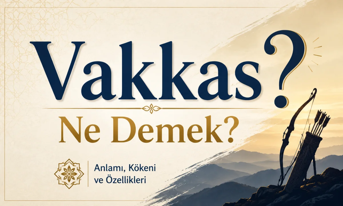 Vakkas Ne Demek?